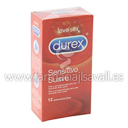 DUREX SENSITIVO SUAVE 12 PRESERVATIVOS 