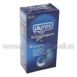 PRESERVATIVOS DUREX EXTRA SEGURO 12 UDS