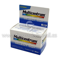 MULTICENTRUM SELECT 50+ 30 COMPRIMIDOS