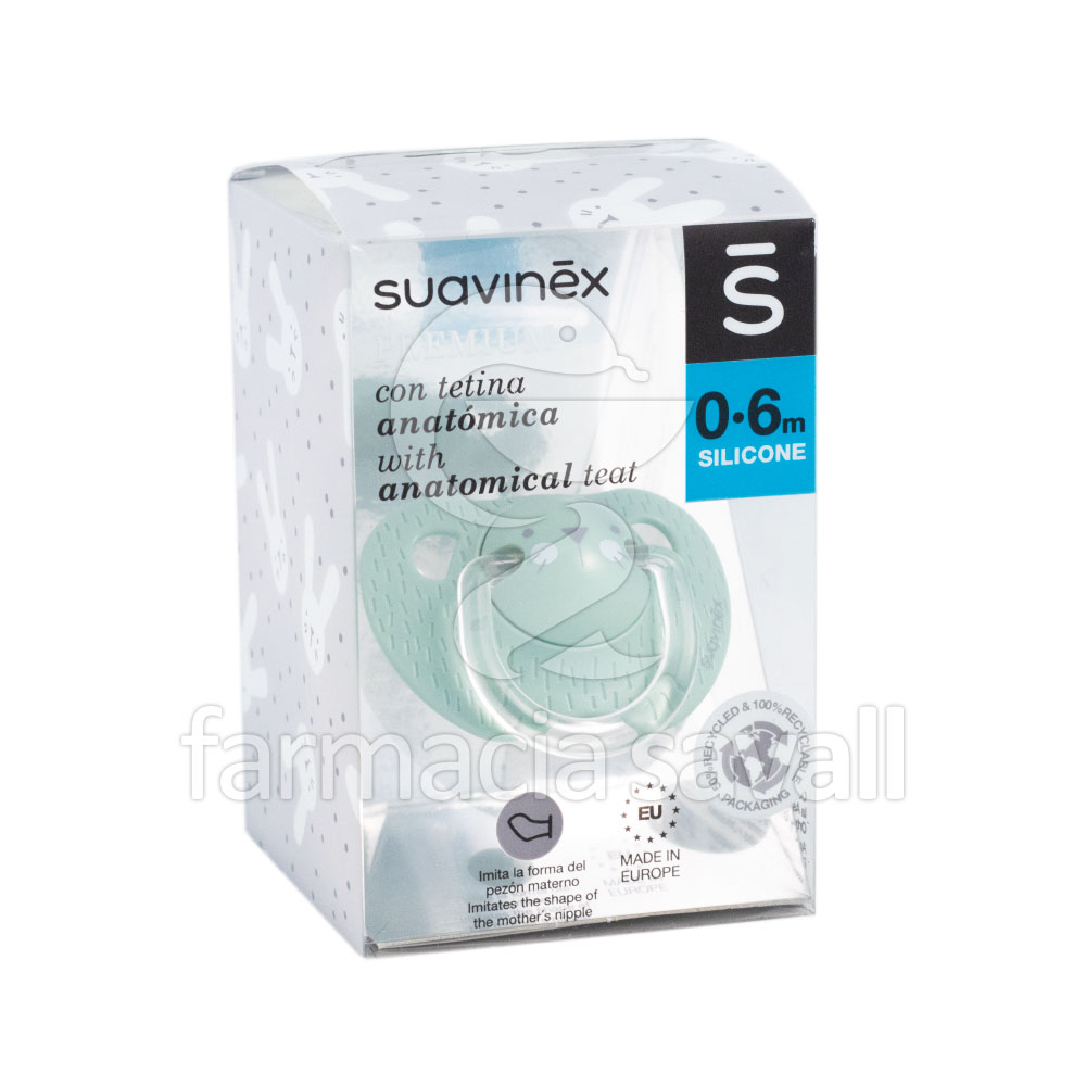 SUAVINEX CHUPETE EVOLUTION TETINA ANATOMICA SILICONA 0-6 M