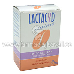 LACTACYD INTIMO 10 TOALLITAS