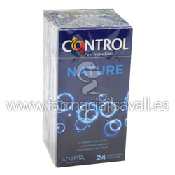 PRESERVATIVOS CONTROL ADAPTA NATURE 24 UDS