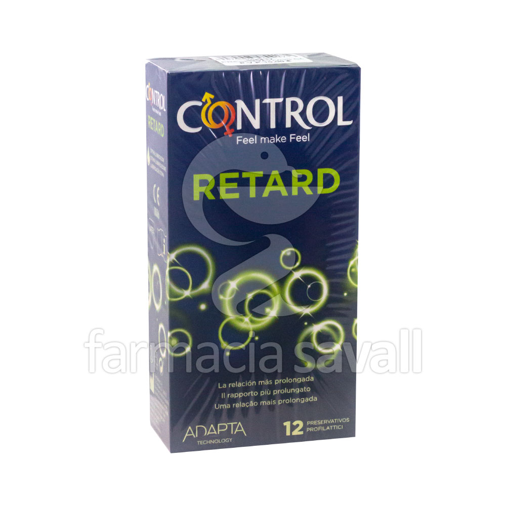 PRESERVATIVOS CONTROL ADAPTA RETARD 12 UDS