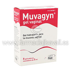 MUVAGYN GEL VAGINAL MONODOSIS 8 X 5 ML