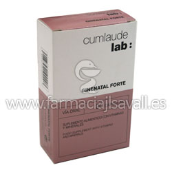 CUMLAUDE LAB: GINENATAL FORTE 30 CAPSULAS