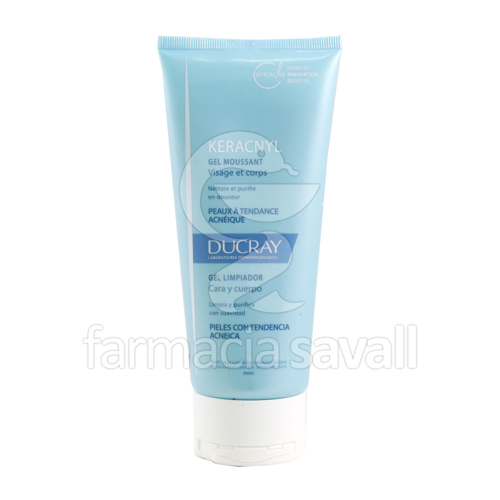 KERACNYL DUCRAY GEL LIMPIADOR  200ML