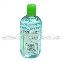 BIODERMA SEBIUM H2O SOLUCION MICELAR FORMATO AHORRO 500 ML