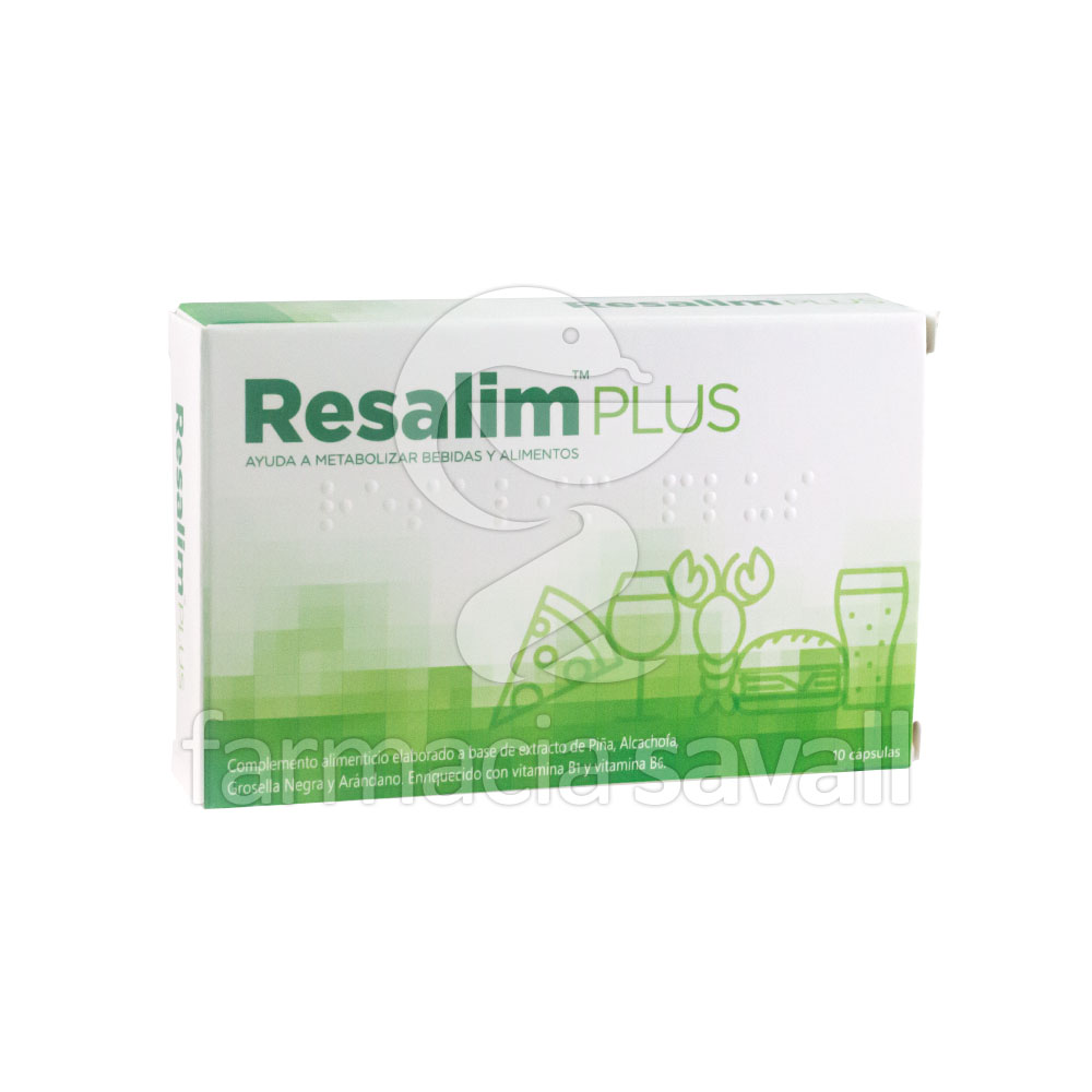 RESALIM PLUS 10 CAPSULAS