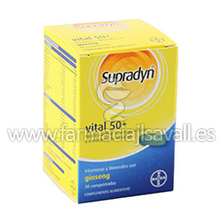 SUPRADYN ACTIVO 50+ 30 COMPRIMIDOS (ANTES SUPRADYN VITAL)