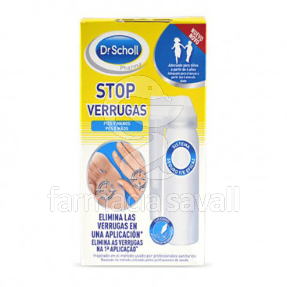 DR SCHOLL STOP VERRUGAS  80ML+12 APLICADORES