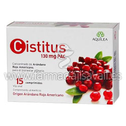 AQUILEA CISTITUS 130 MG PAC 15 COMPRIMIDOS