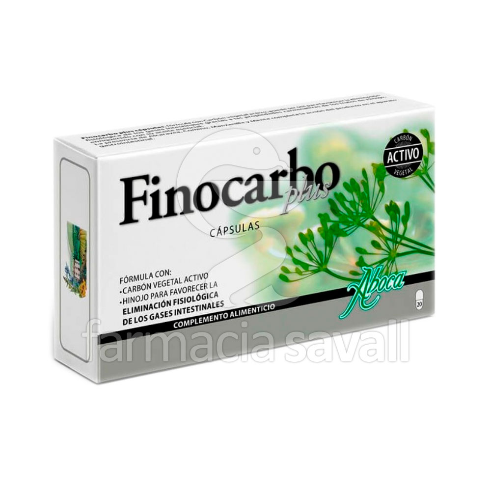 ABOCA FINOCARBO PLUS 20 CAPSULAS