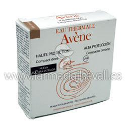 AVENE COMPACTO DORADO ALTA PROTECCION 50 SPF