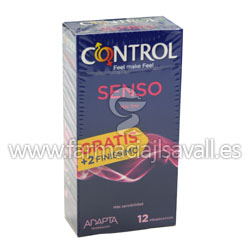 PRESERVATIVOS CONTROL ADAPTA SENSO 12 UDS