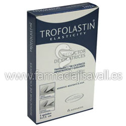 TROFOLASTIN REDUCTOR DE CICATRICES 5 X 7.5 CM 5 APOSITOS