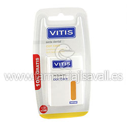 VITIS SEDA DENTAL CON CERA 50 M