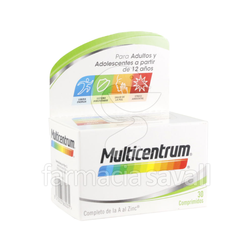 MULTICENTRUM 30 COMPRIMIDOS