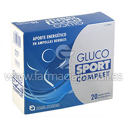 GLUCOSPORT COMPLET 20 AMPOLLAS BEBIBLES